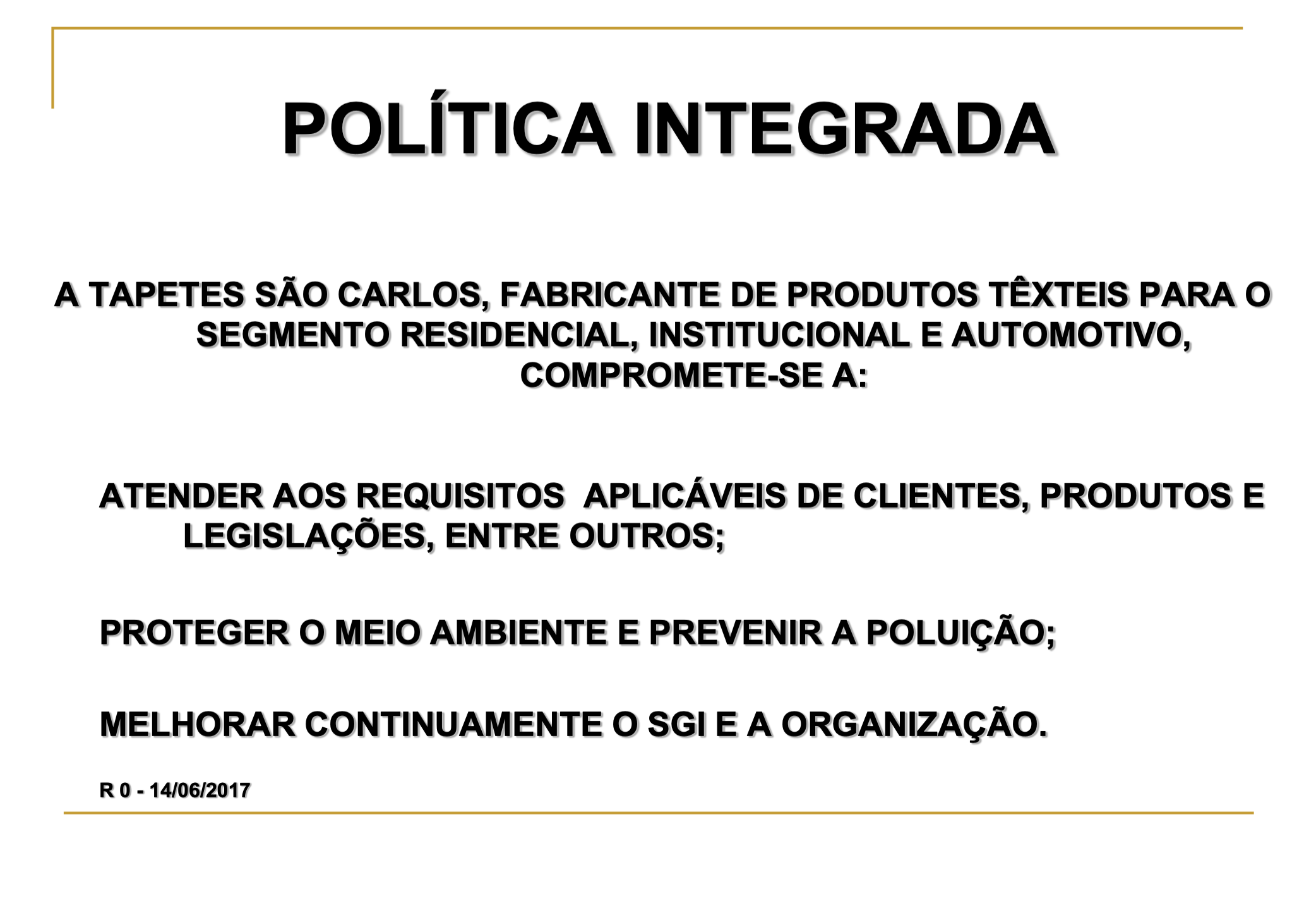 Política Integrada